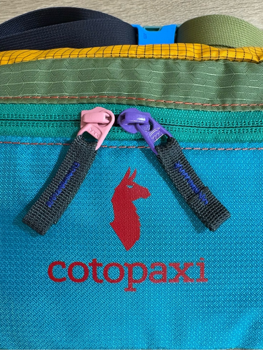 COTOPAXI Nylon DEL DIA Bataan BELT BAG Fanny WAIST PACK LLama Logo COLORBLOCK - Picture 4 of 7